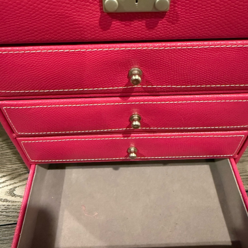 Elegant Pink Jewelry Box - Picture 5 of 10
